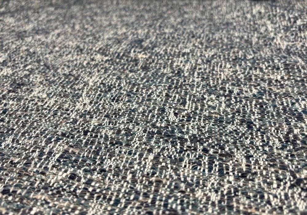 METAPHORES Deauville 4.5Y Maree Blue Tweed Wool Linen Luxury $2345